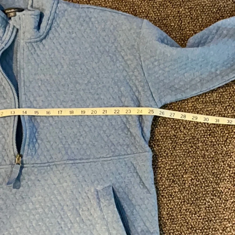 Eddie Bauer quilted half zip pullover Size XL - Picture 4 of 8